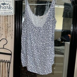 American Eagle Flower Blouse